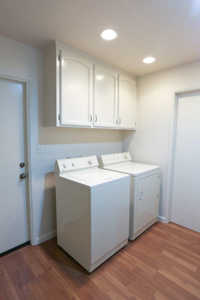 laundry room remodel.