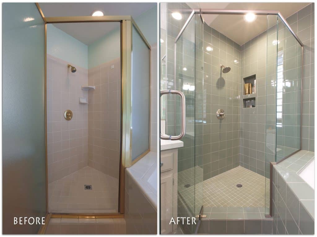 shower bathroom remodel.