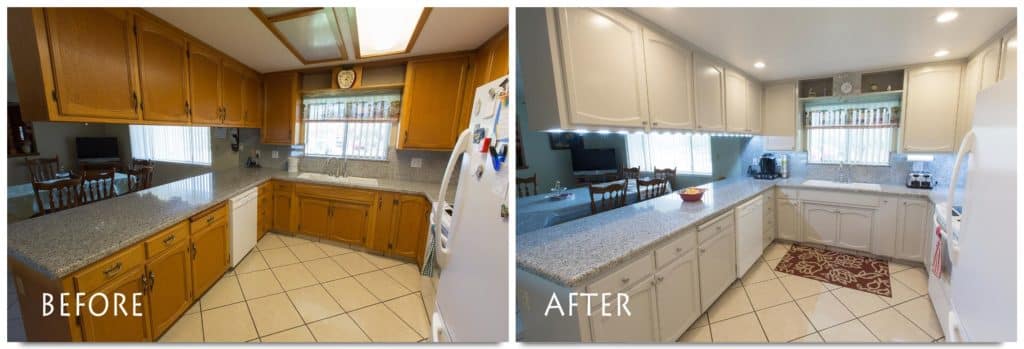 kitchen cabinet refresh.