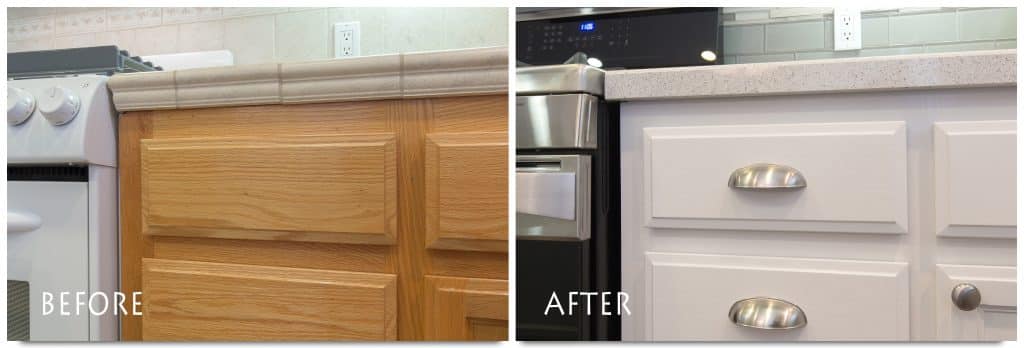 before and after manteca kitchen remodel.