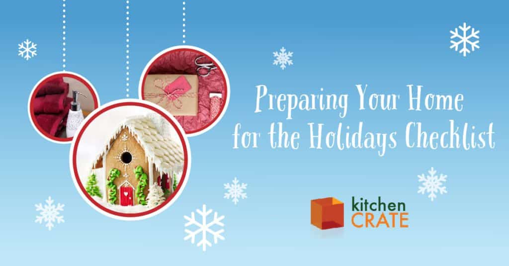 Holiday kitchen and bathroom remodel checklist.