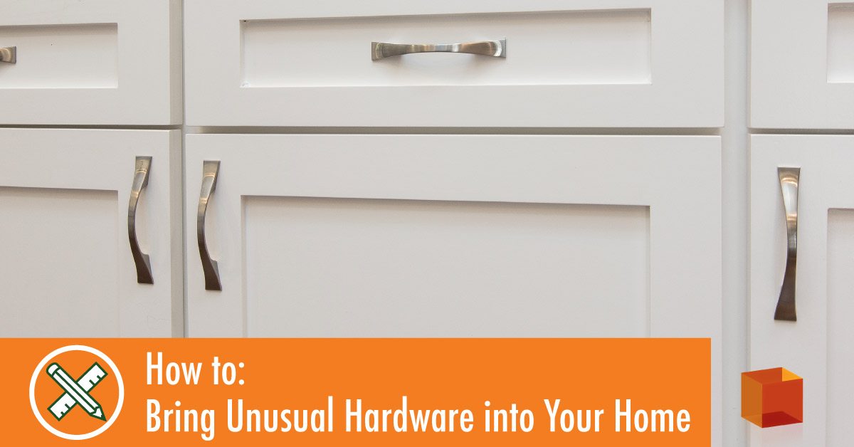 How To: Bring Unusual Hardware into Your Home - kitchen & bath CRATE