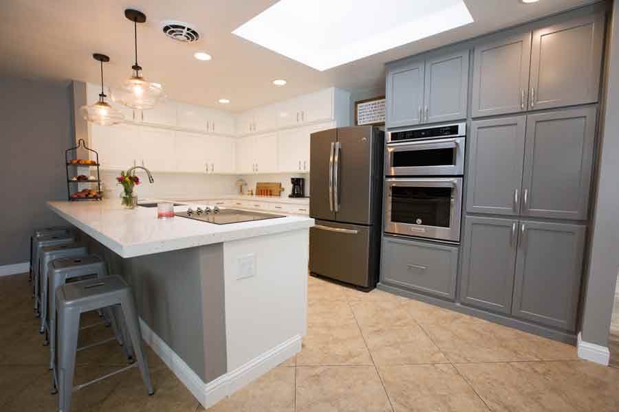 Kitchen Bar Without Corbels.