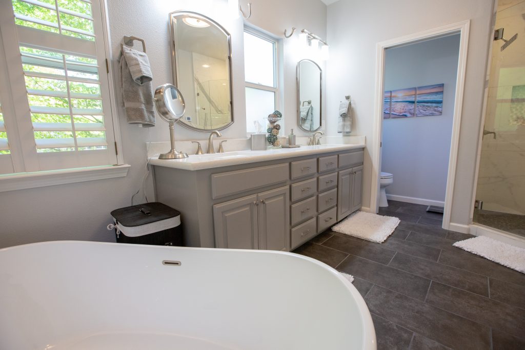 master bathroom remodel.