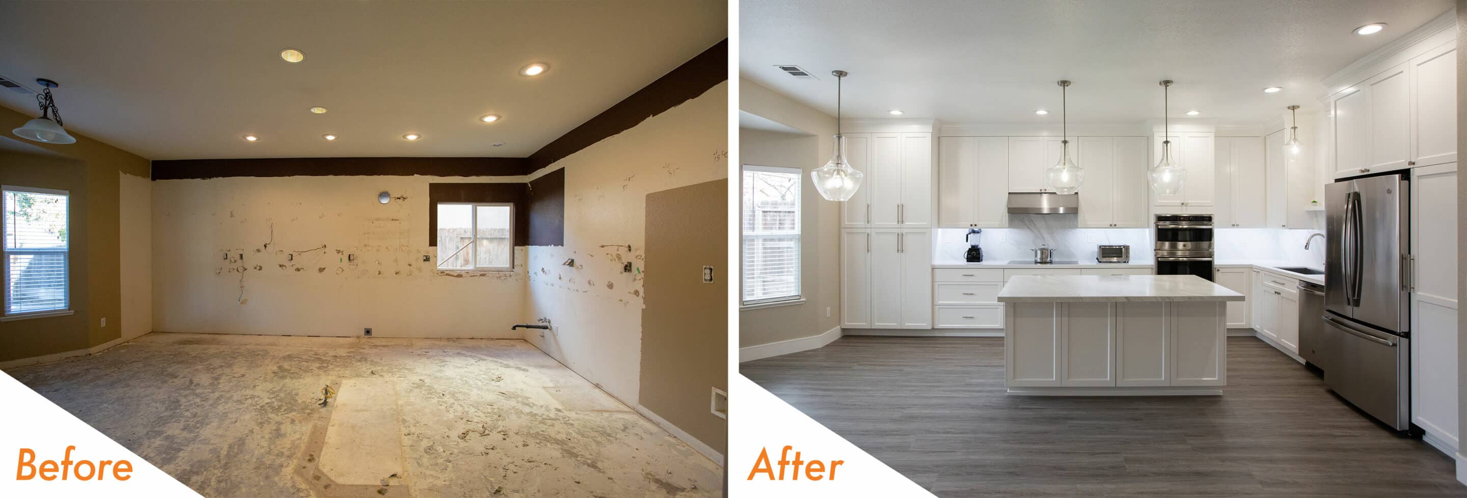 Before & After Kitchen Remodel