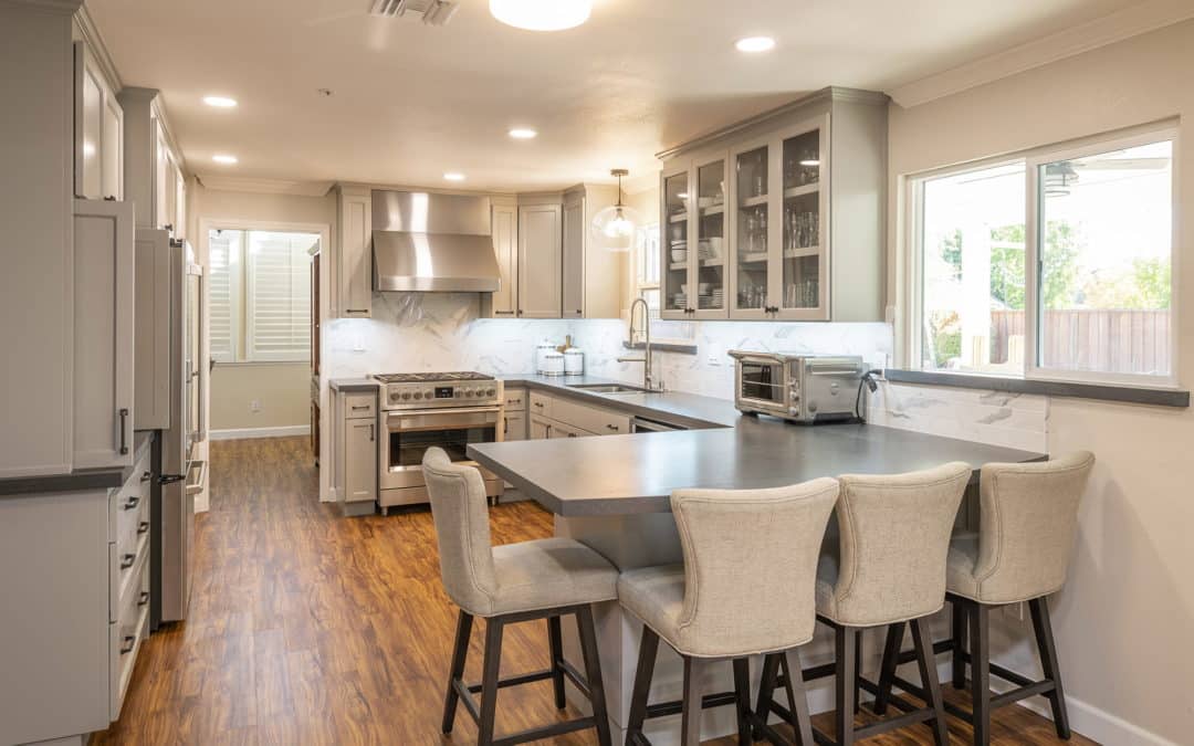 Stunning Custom Kitchen Remodel In Livermore Kcc Summertree Drive