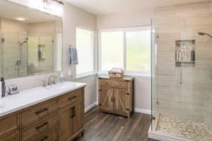 Neutral Colors Bathroom Remodel