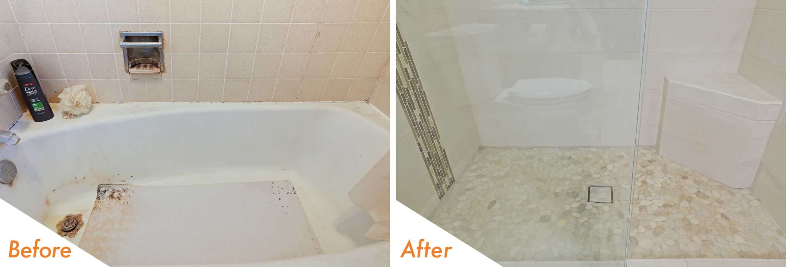 Bathroom Remodel In Modesto - bathCRATE Payne Avenue II