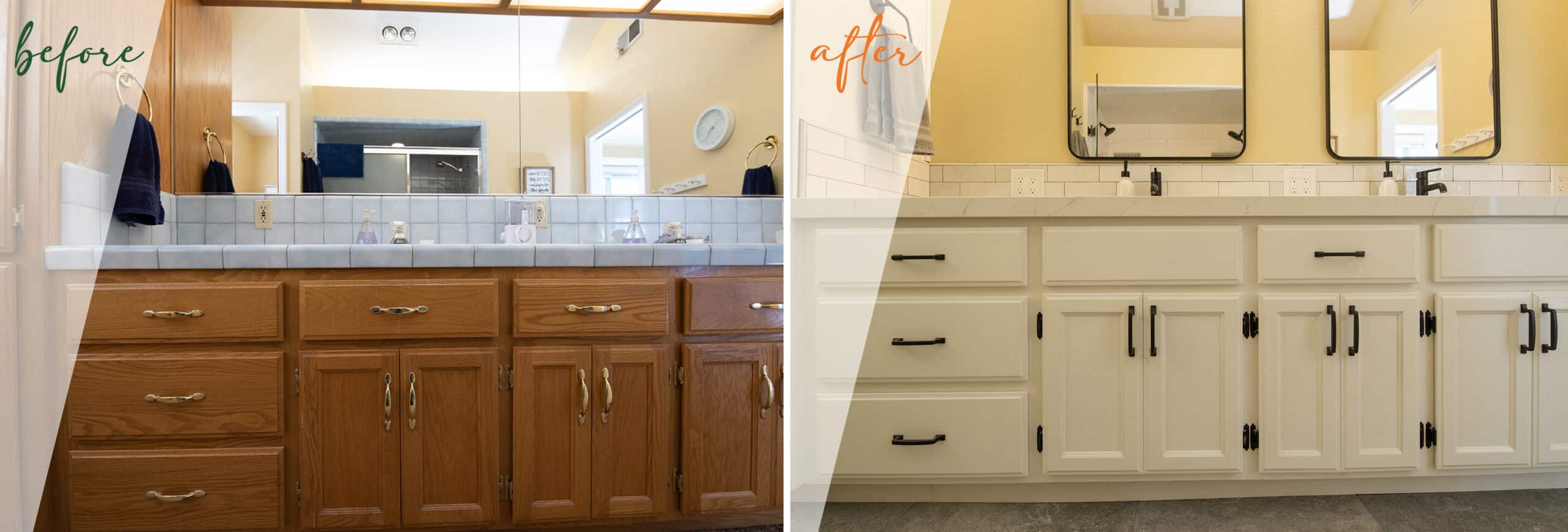 Before & After Bathroom Remodel 