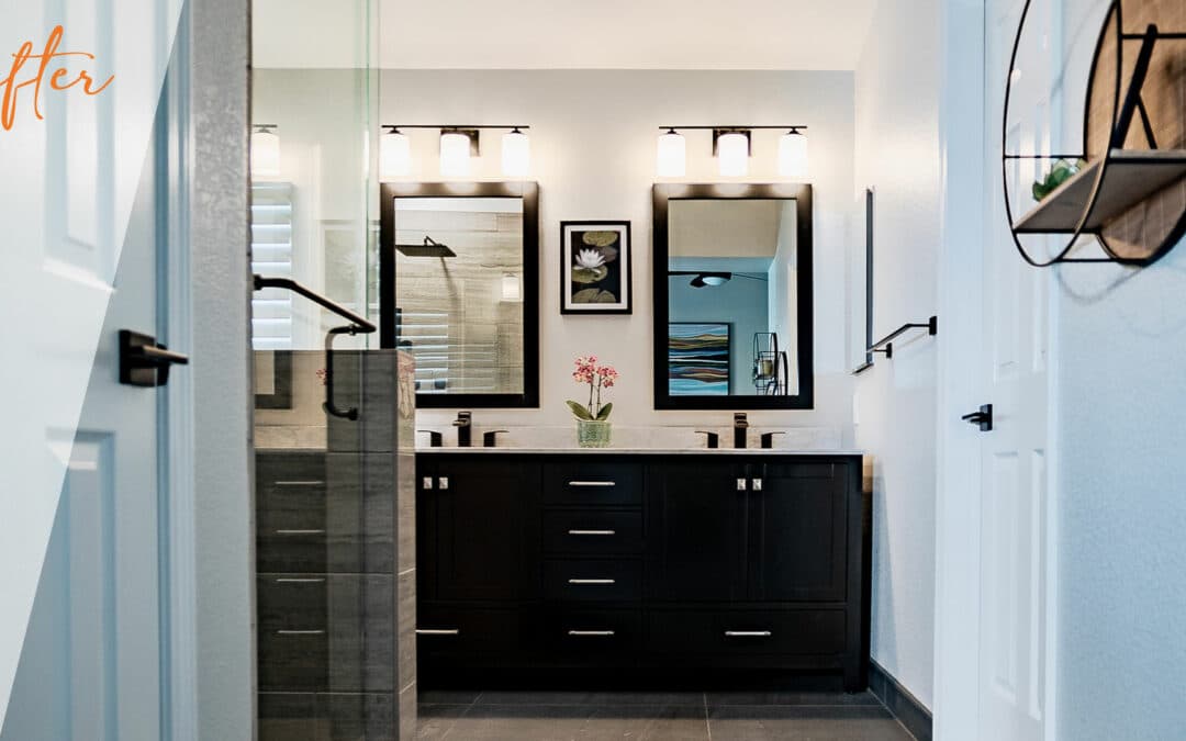 New Bathroom Remodel Complete: 6 features of this beautiful El Dorado Hills Remodel!