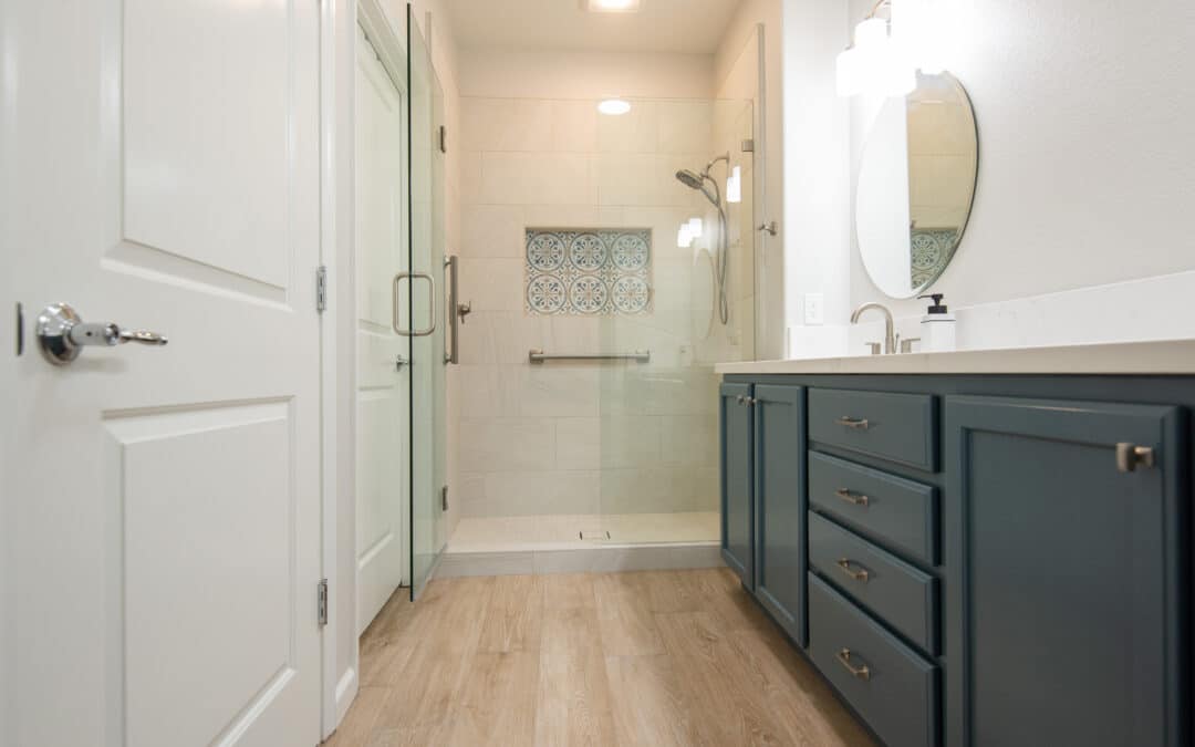 New Elk Grove Bath Remodel complete by kitchen & bath CRATE!