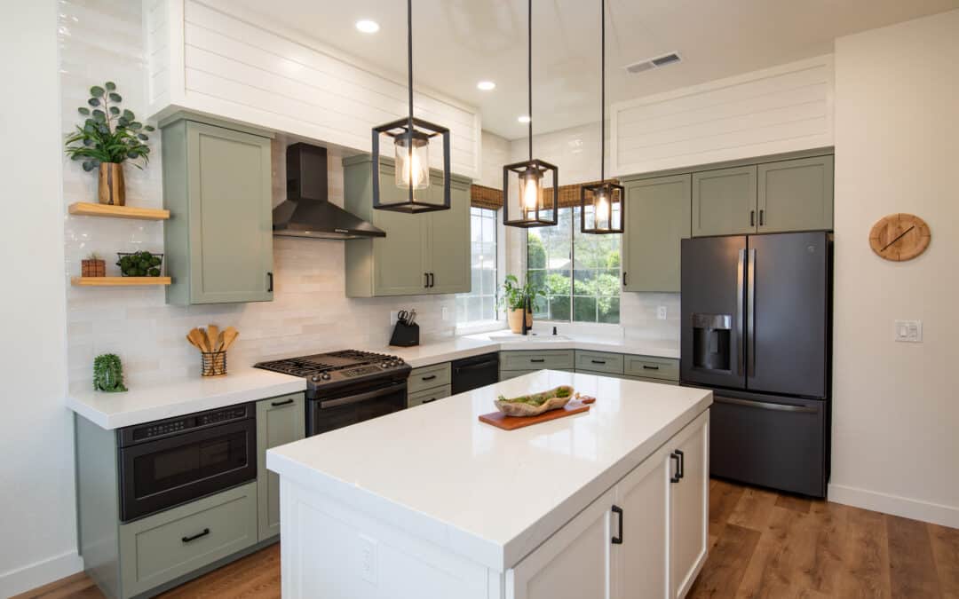 After - Champagne Kitchen Remodel