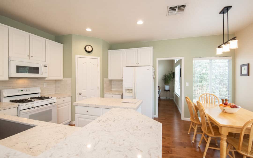 Transforming a Dated Kitchen With New Countertops and Backsplash In Folsom, California